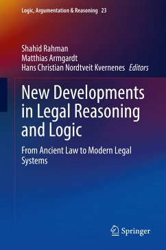 New Developments in Legal Reasoning and Logic (eBook, PDF)