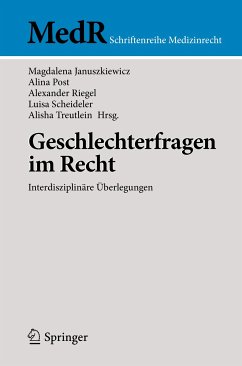 Geschlechterfragen im Recht (eBook, PDF)