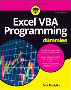 Excel VBA Programming For Dummies (eBook, ePUB) - Kusleika, Dick