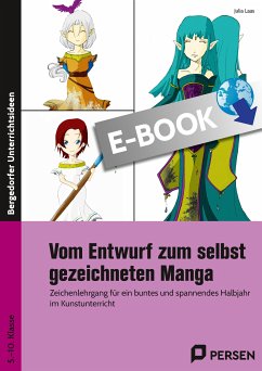 Vom Entwurf zum selbst gezeichneten Manga (eBook, PDF) - Laas, Julia