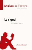 Le signal de Maxime Chattam (Analyse de l'¿uvre)