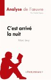 C'est arrivé la nuit de Marc Levy (Analyse de l'¿uvre)