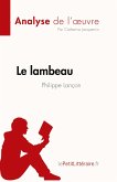 Le lambeau de Philippe Lançon (Analyse de l'¿uvre)