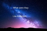 What Were They (eBook, ePUB)