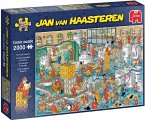 Jumbo 20064 - Jan van Haasteren, In der Craftbier-Brauerei, Comic-Puzzle, 2000 Teile