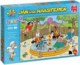 Jumbo 20079 - Jan van Haasteren, Das Tier-Karussell, Comic-Puzzle, 240 Teile