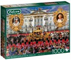 Jumbo 11371 - Falcon, Marcello Corti, The Queen's Platinum Jubilee, Puzzle, 1000 Teile