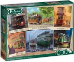 Jumbo 11367 - Falcon, Daniel Rodgers, Vintage Tramps, Puzzle, 1000 Teile