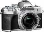 Olympus OM-D E-M10 Mark IV Kit + 14-42 Pancake Zoom silber