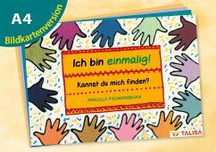 Ich bin einmalig! Kannst du mich finden? Bildkartenversion-A4! - Padmanabhan, Manjula