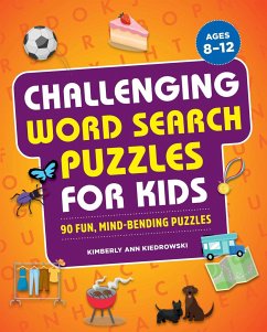 Challenging Word Search Puzzles for Kids - Kiedrowski, Kimberly Ann