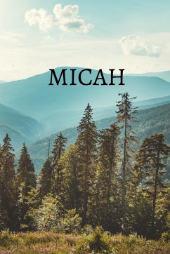 Micah Bible Journal - Medrano, Shasta