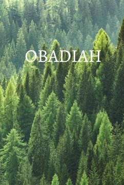 Obadiah Bible Journal - Medrano, Shasta