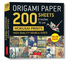 Origami Paper 200 sheets Hokusai Prints 6