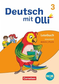 Deutsch mit Olli Lesen 2-4 3. Schuljahr. Arbeitsheft Basis / Plus - Eutebach, Simone;Gredig, Sylvia;Sperr, Andrea