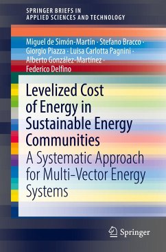 Levelized Cost of Energy in Sustainable Energy Communities - de Simón-Martín, Miguel;Bracco, Stefano;Piazza, Giorgio