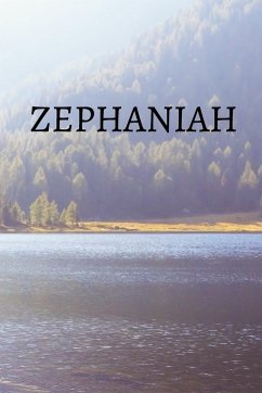 Zephaniah Bible Journal - Medrano, Shasta