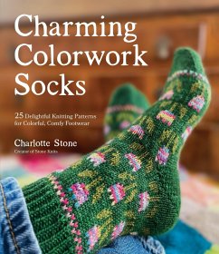 Charming Colorwork Socks - Stone, Charlotte