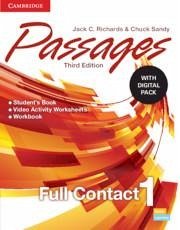 Passages Level 1 Full Contact with Digital Pack - Richards, Jack C; Sandy, Chuck