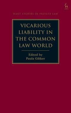 Vicarious Liability in the Common Law World - Giliker, Paula