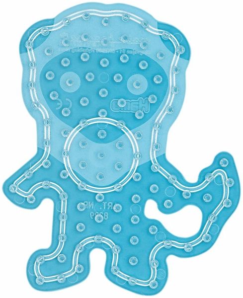 Hama 8229 - Maxi Stiftplatte Löwe, transparent, 12x14,5cm, 1 Stück