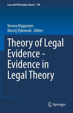 Cover Theory of Legal Evidence - Evidence in Legal Theory (eBook, PDF)