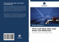 First Look Deal über zwei Arten von Diskursen - Vladutescu, Stefan