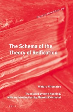 The Schema of the Theory of Reification - Hiromatsu, Wataru