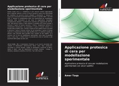 Applicazione protesica di cera per modellazione sperimentale - Taqa, Amer