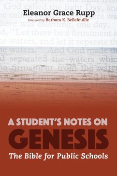 A Student's Notes on Genesis (eBook, ePUB) - Rupp, Eleanor