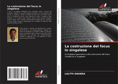 La costruzione del focus in singalese - Ananda, Lalith