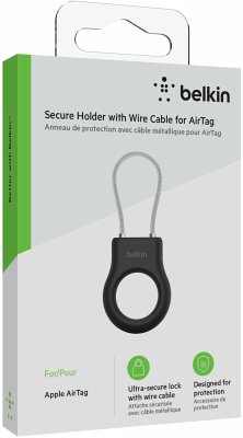 Belkin Secure Holder Drahtschl. Apple AirTag, schwarz MSC009btBK