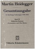 Hölderlins Hymnen "Germanien" und "Der Rhein" (Wintersemester 1934/35)