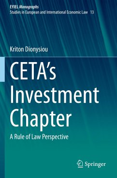 CETA's Investment Chapter - Dionysiou, Kriton