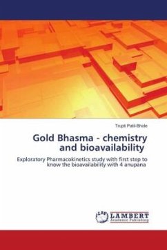 Gold Bhasma - chemistry and bioavailability