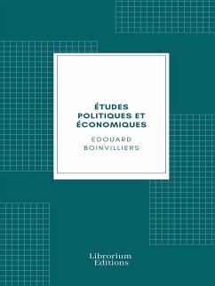 Études politiques et économiques (eBook, ePUB) - Boinvilliers, Edouard