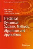 Fractional Dynamical Systems: Methods, Algorithms and Applications (eBook, PDF)