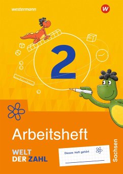 Cover Welt der Zahl 2. Arbeitsheft. Für Sachsen