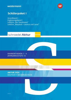 Schroedel Abitur. Deutsch. Schülerpaket I zum Abitur 2024. Für Niedersachsen - Bakker, Jan J.;Bekes, Peter;Eilmann, Julian;Cohrs, Karin