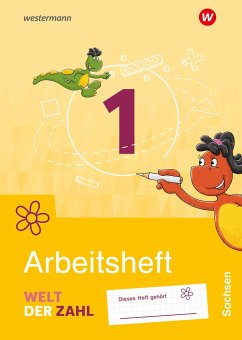 Cover Welt der Zahl 1. Arbeitsheft. Für Sachsen