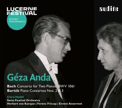 Lucerne Festival Vol.17-Géza Anda & Clara Has - Karajan/Friscay/Ansermet/Schweiz.Festspielorch.