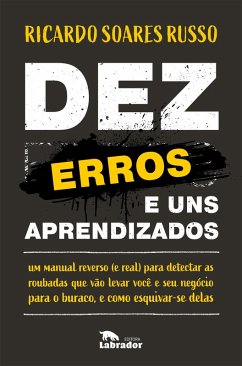 Cover Dez erros e uns aprendizados (eBook, ePUB)