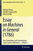 Essay on Machines in General (1786)