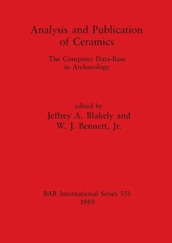 Analysis and Publication of Ceramics