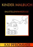 Mandala Malbuch für Kinder, viele verschiedene Motive , "Baustellenfahrzeuge" , Softcover und Hardcover, DIN A4 Format