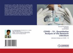 COVID ¿ 19 : Quantitative Analysis of the Research Literature