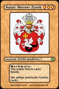 Cover The noble Polish Lacki family. Die adlige polnische Familie Lacki. (eBook, ePUB)