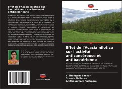 Effet de l'Acacia nilotica sur l'activité anticancéreuse et antibactérienne - Baskar, Y.Thangam;Nallaran, Suresh;Pushpam, Anithakumari