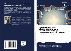 Cover Prepodawanie literatury dlq gumanizacii obucheniq