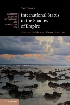 International Status in the Shadow of Empire - Storr, Cait (University of Technology Sydney)